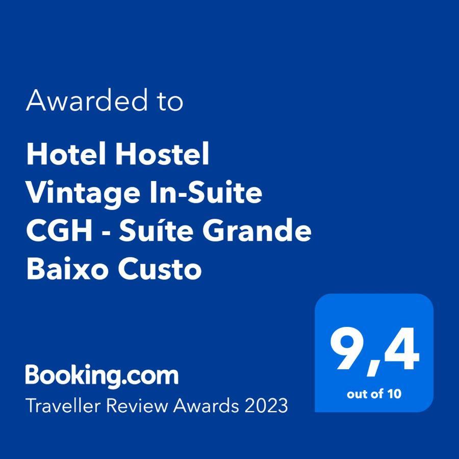 Cama Queen Mega Suite - 10 Min Metro E Aeroporto Cgh São Paulo Exteriér fotografie